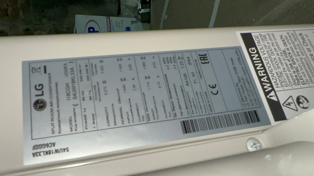 Lg Dual inverter AC 18CGH WiFi Georgia Variant